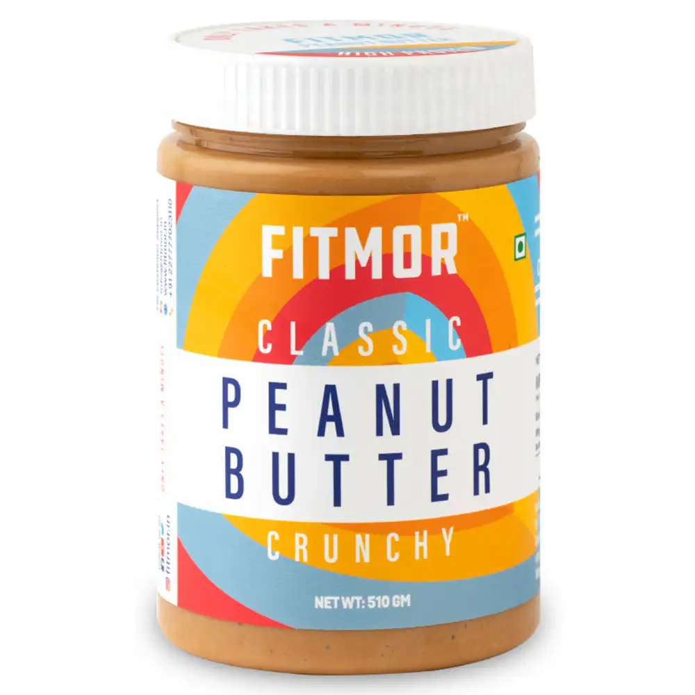 Fitmor Classic Peanut Butter,  510 g  Crunchy