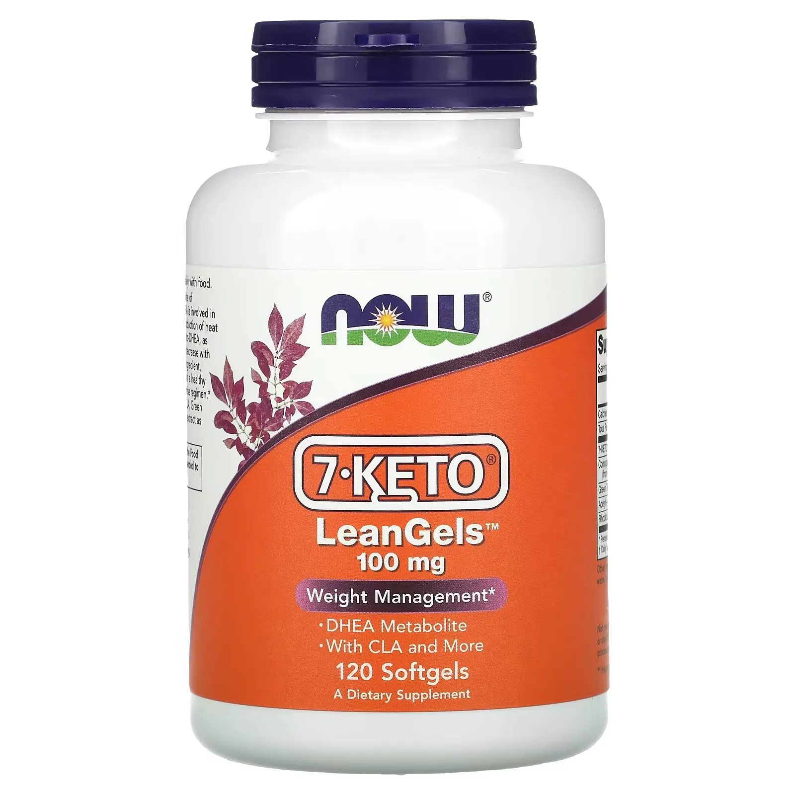 7-Keto LeanGels, 100 mg, 120 Softgels