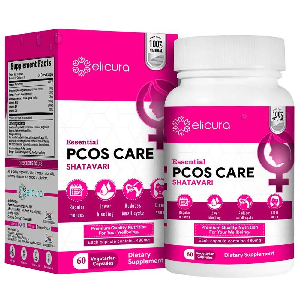 elicura PCOS Care,  60 veggie capsule(s)