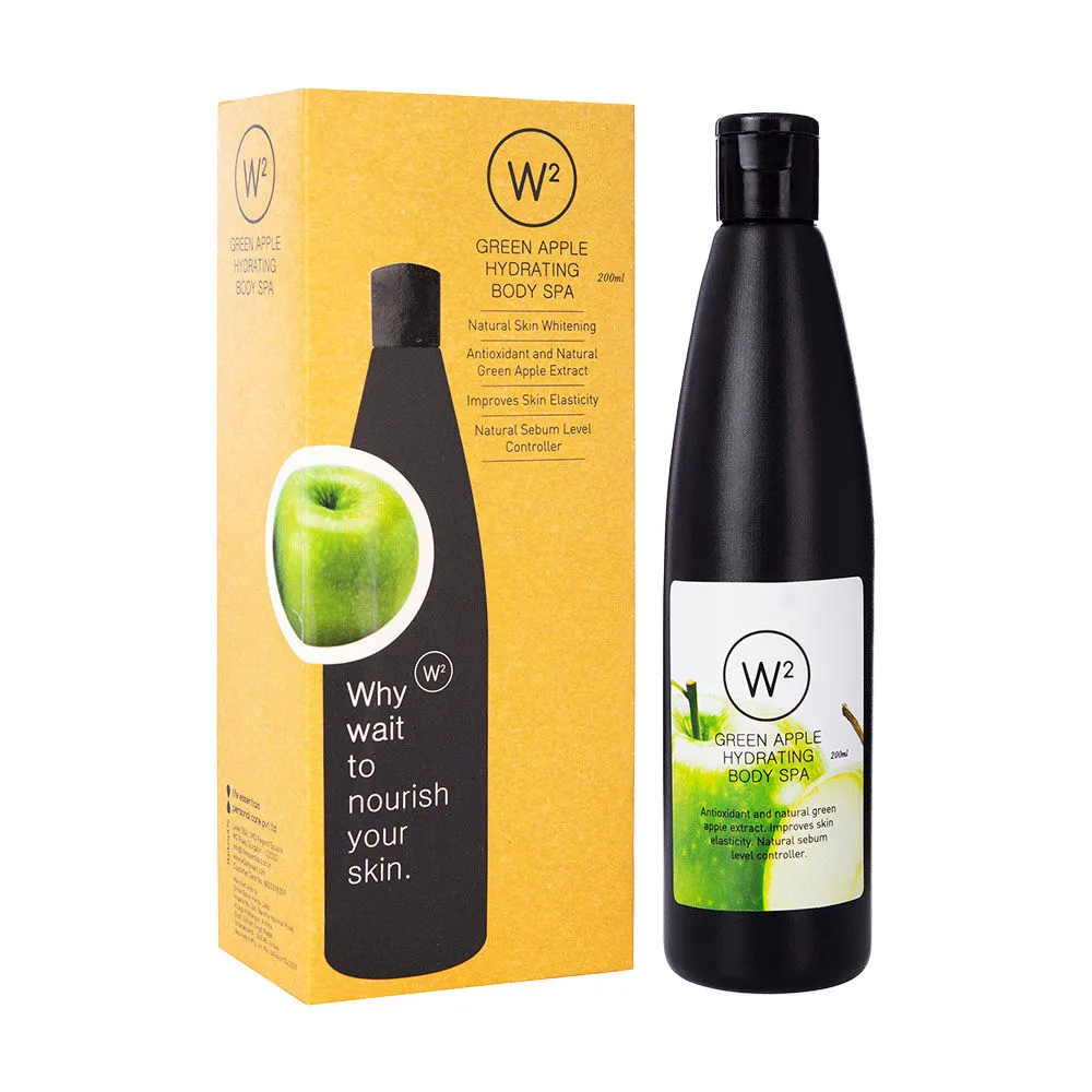 W2 Green Apple Hydrating Body Wash