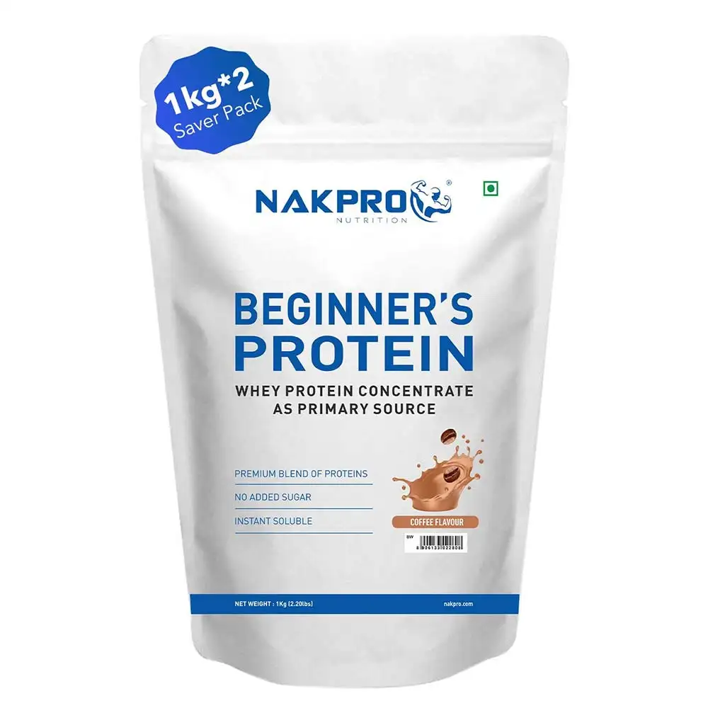 Nakpro Beginner's Protein,  2.2 lb  Coffee (Pack of 2)