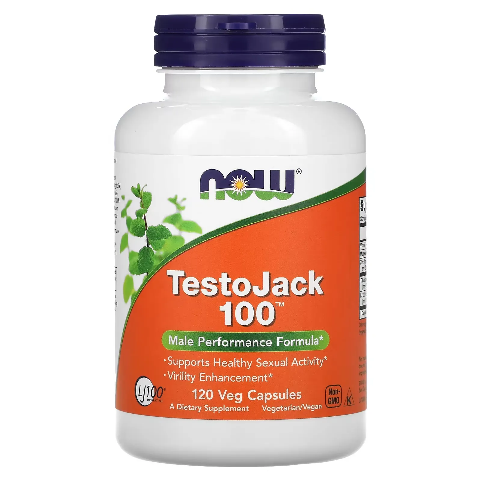 TestoJack 100, 120 Veg Capsules