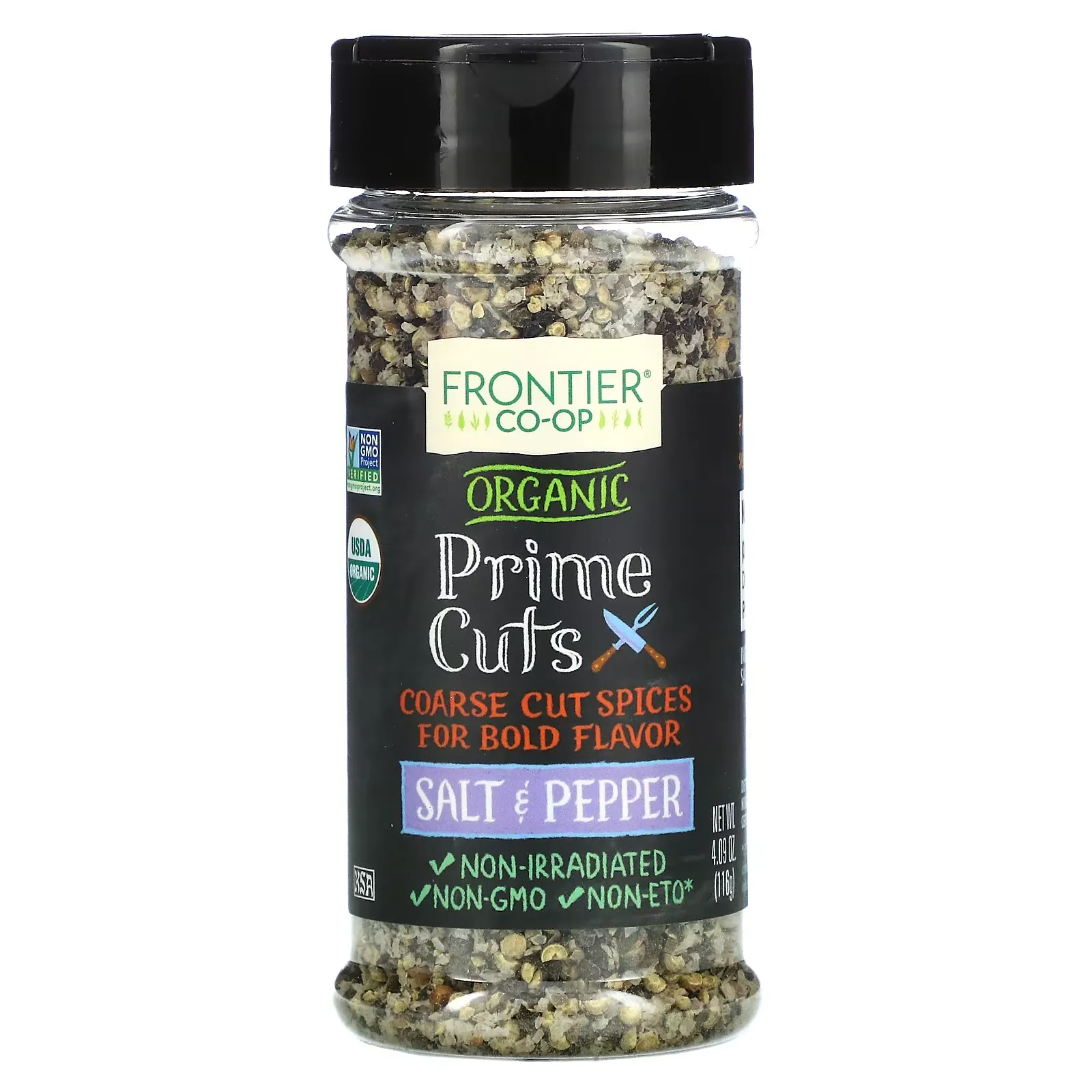 Organic Prime Cuts, Salt & Pepper, 4.09 oz (116 g)