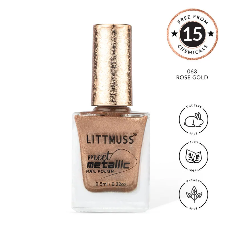 Littmuss Nail Polish Meet Metallic Nail Paint