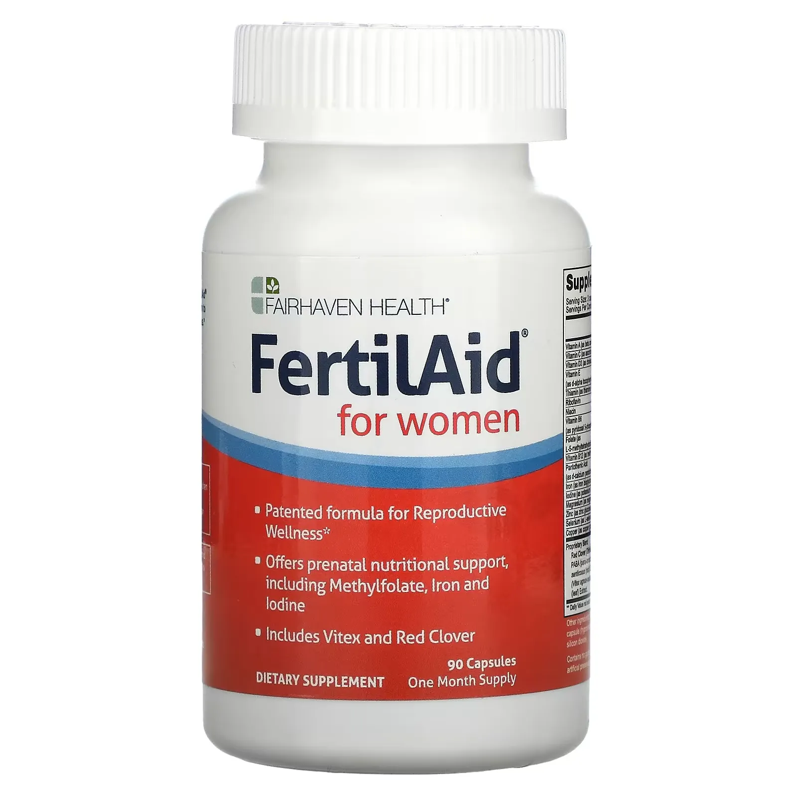 FertilAid for Women, 90 Capsules