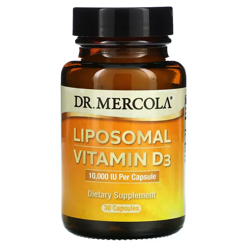 Liposomal Vitamin D3, 10,000 IU, 30 Capsules