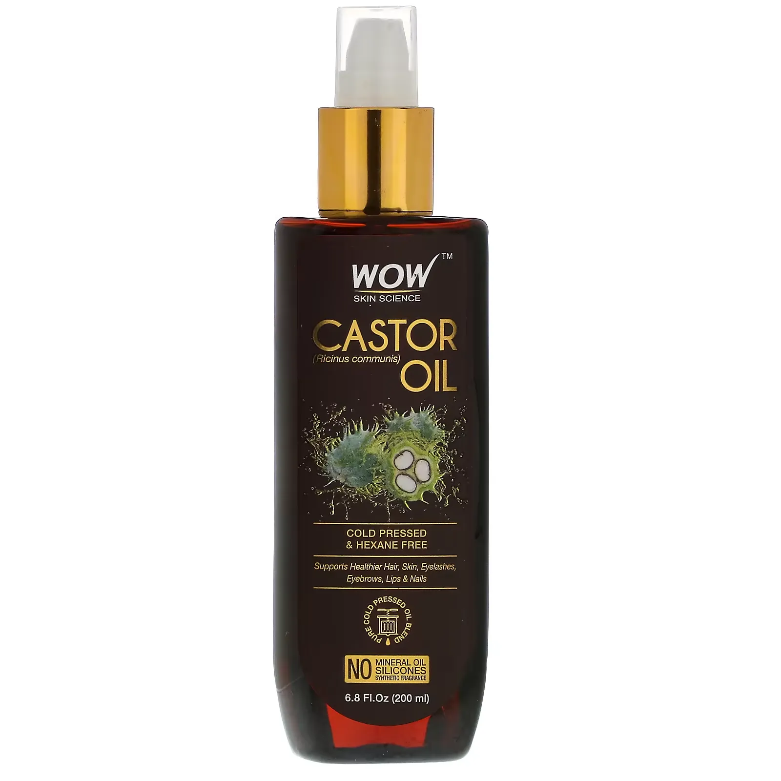 Castor Oil, 6.8 fl oz (200 ml)