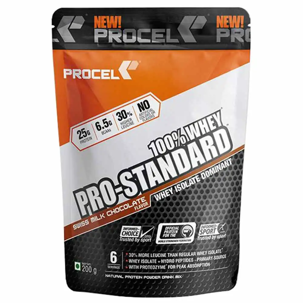 Procel 100% Whey Pro Standard,  0.44 lb  Swiss Milk Chocolate