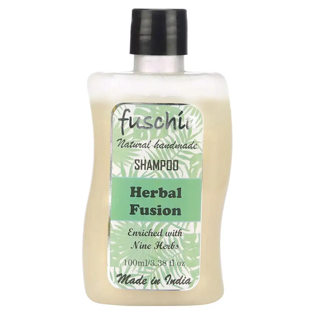 Fuschia Herbal Fusion Shampoo,  100 ml  Enriched with Nine Herbs