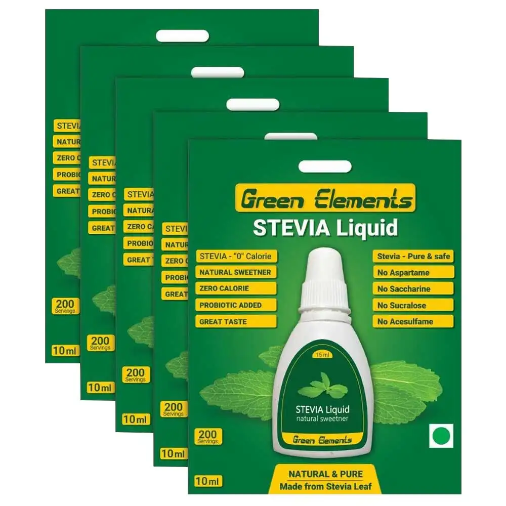 Green Elements Stevia Sugarfree Liquid,  50 ml