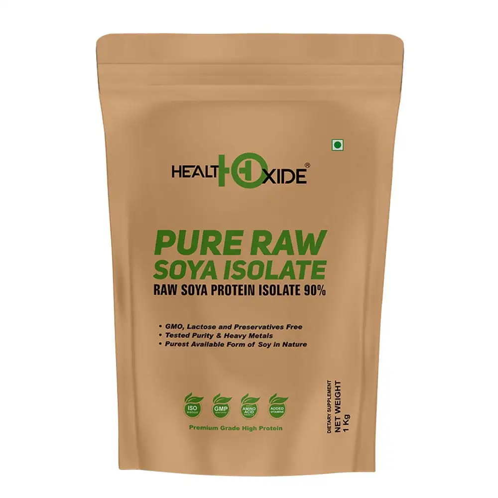 Health Oxide Pure Raw Soya Isolate,  2.2 lb  Unflavoured