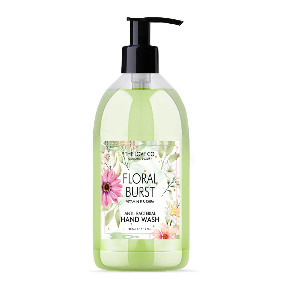 The Love Co. Organic Luxury Floral Burst Vitamin E & Shea Hand Wash