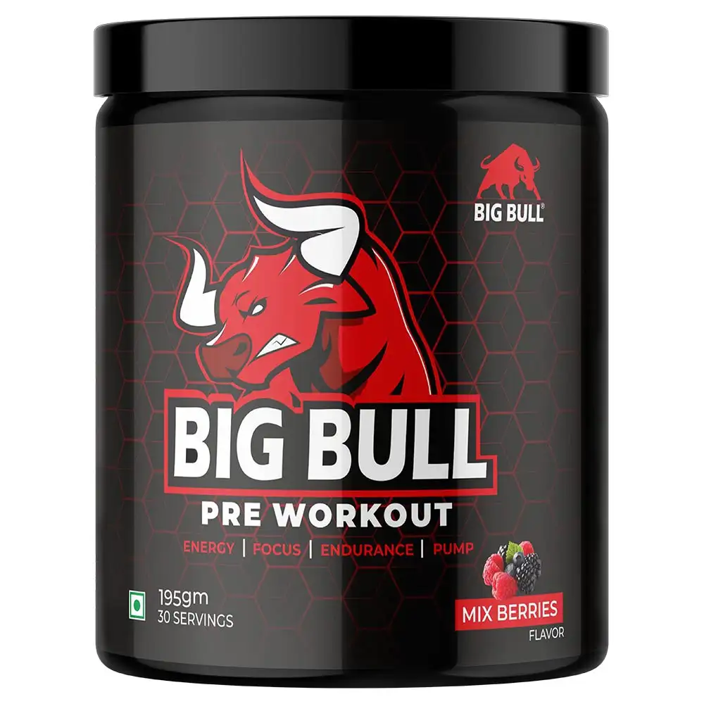 Big Bull Pre Workout,  0.42 lb  Mix Berries