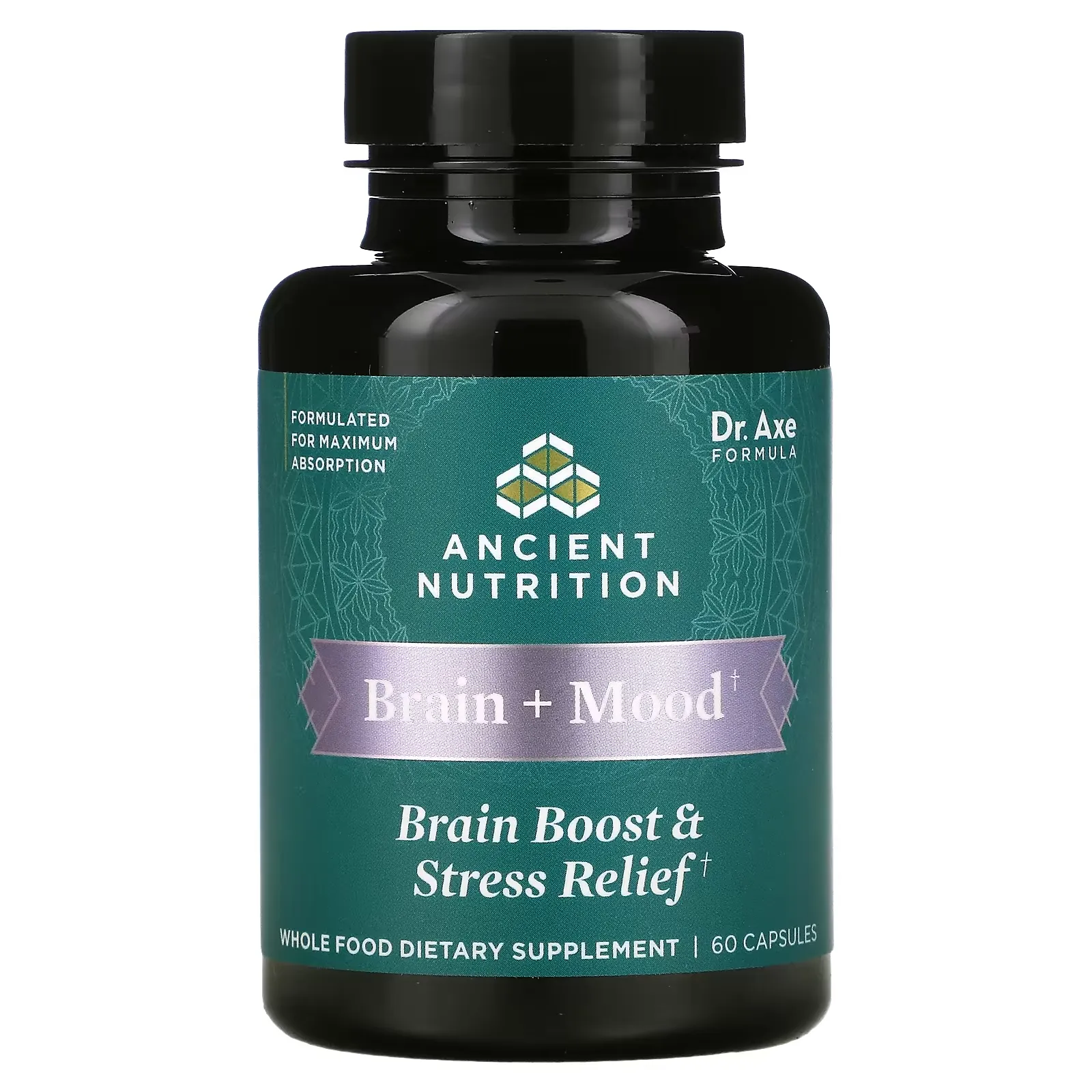 Brain + Mood, Brain Boost & Stress Relief, 60 Capsules