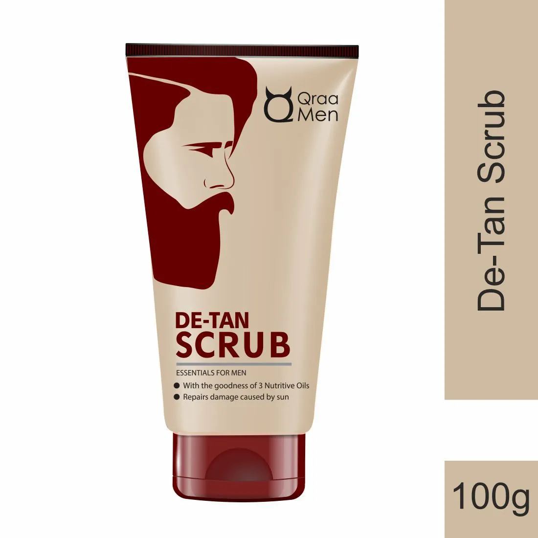 Qraa Men De-Tan Scrub