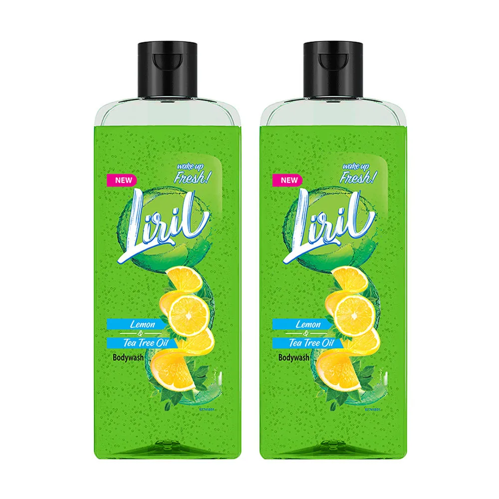 Liril Lemon and Tea Tree Oil Body Wash Pack of 2