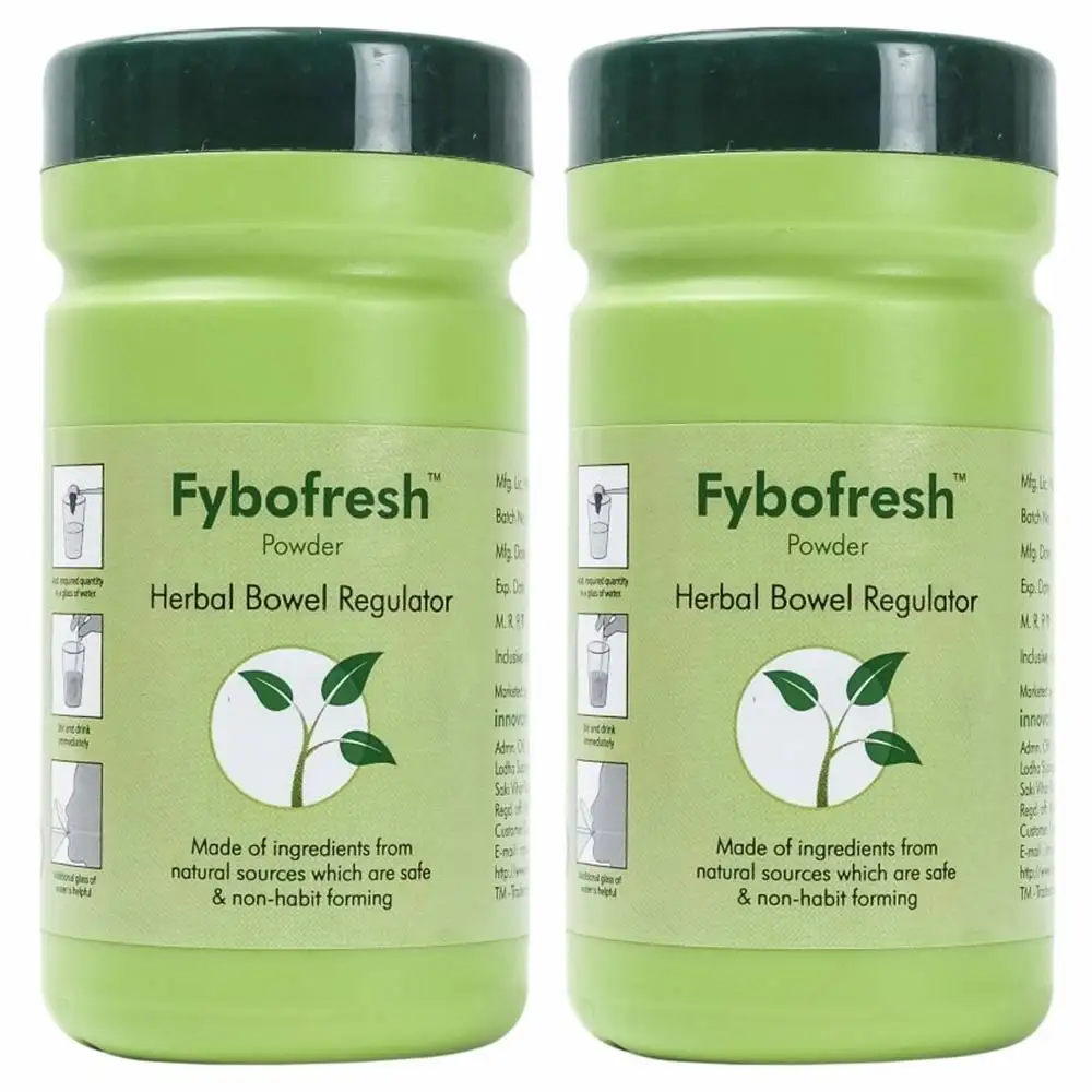 Fybofresh Bowel Regulator Powder (Pack of 2),  100 g