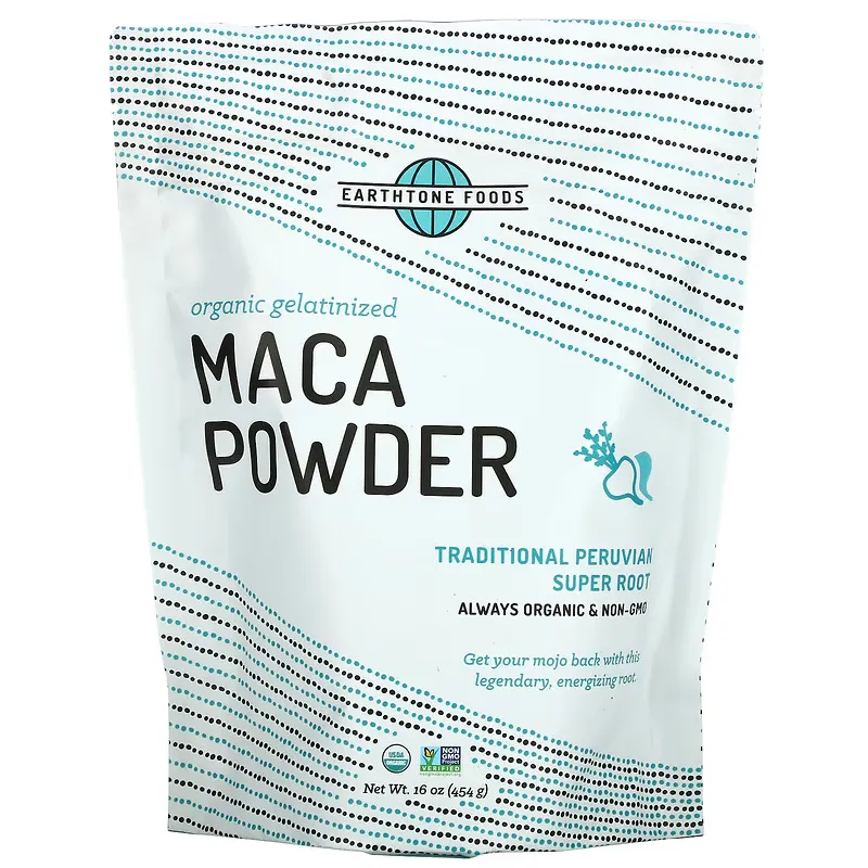 Organic Gelatinized Maca Powder, 16 oz (454 g)