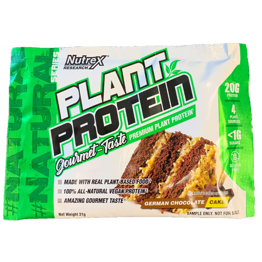 Nutrex Plant Protein - German Chocolate Cake - Sample