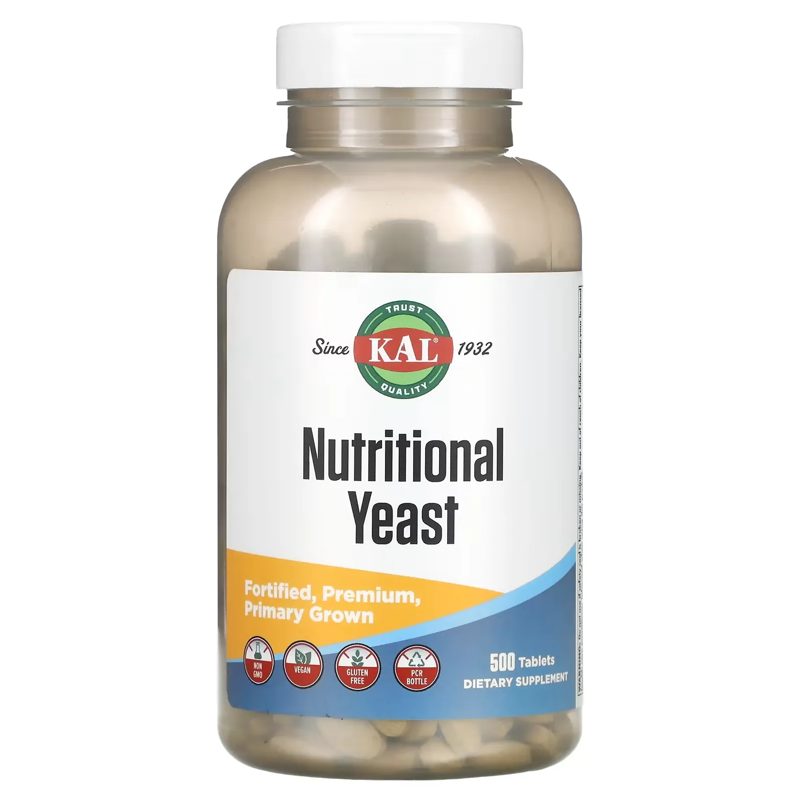 Nutritional Yeast, 500 Tablets