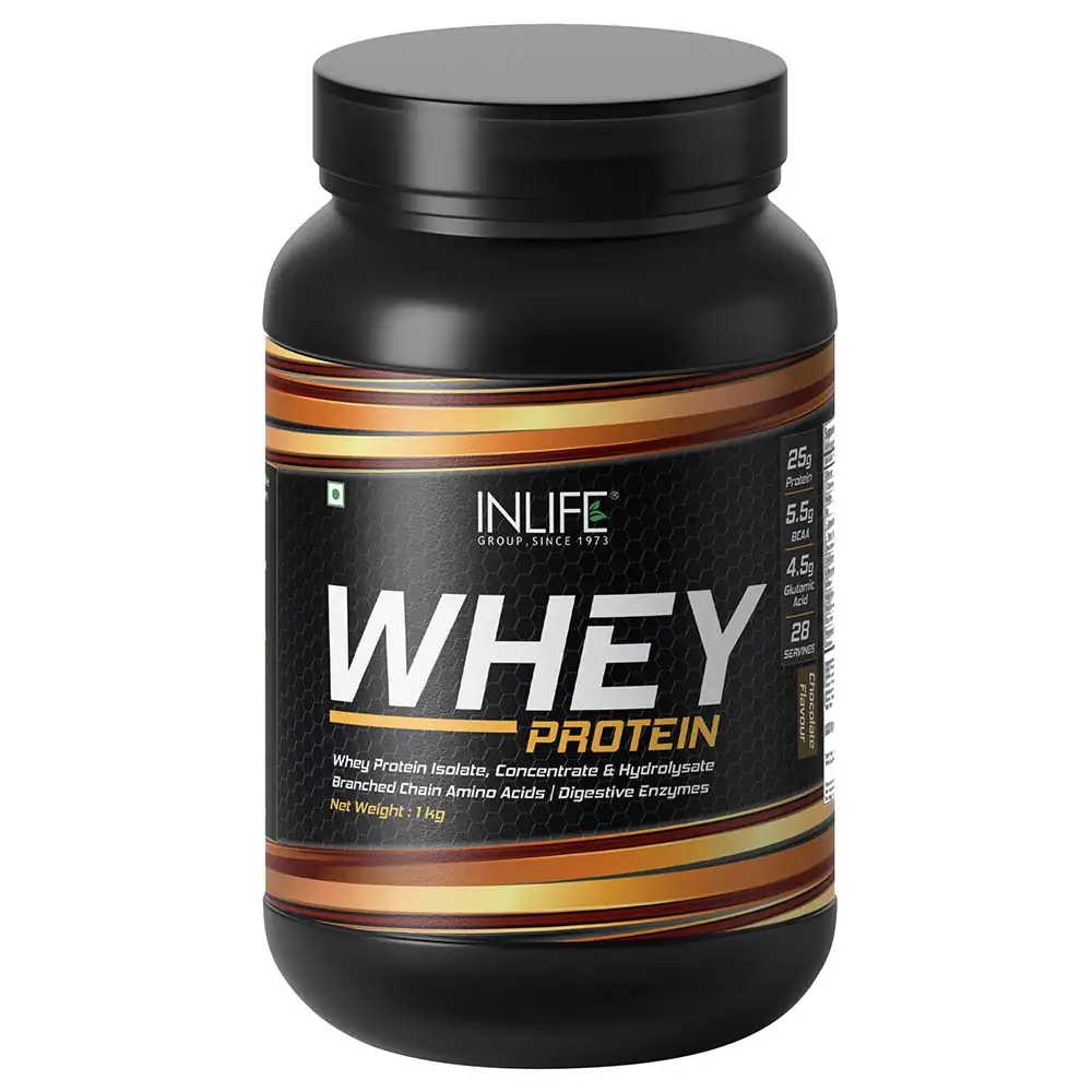 INLIFE Whey Protein Powder,  2.2 lb  Chocolate