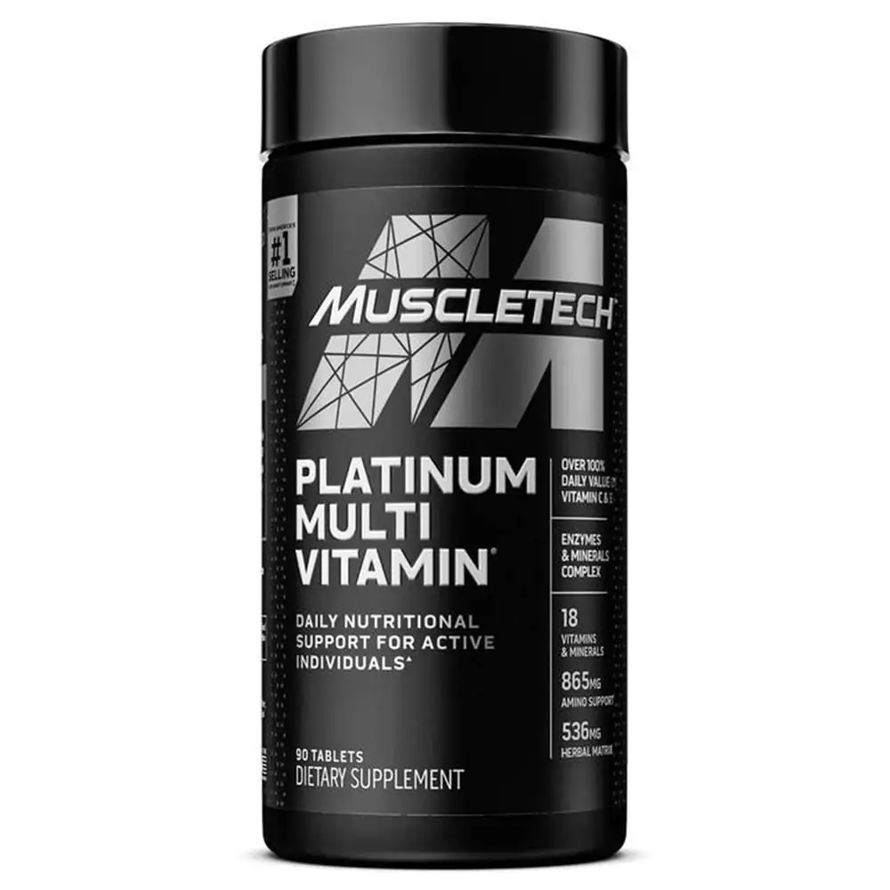 MuscleTech Platinum Multi Vitamin,  90 tablet(s)  Unflavoured