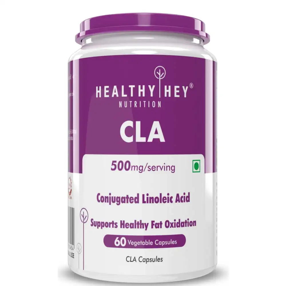 HealthyHey Nutrition CLA,  60 capsules