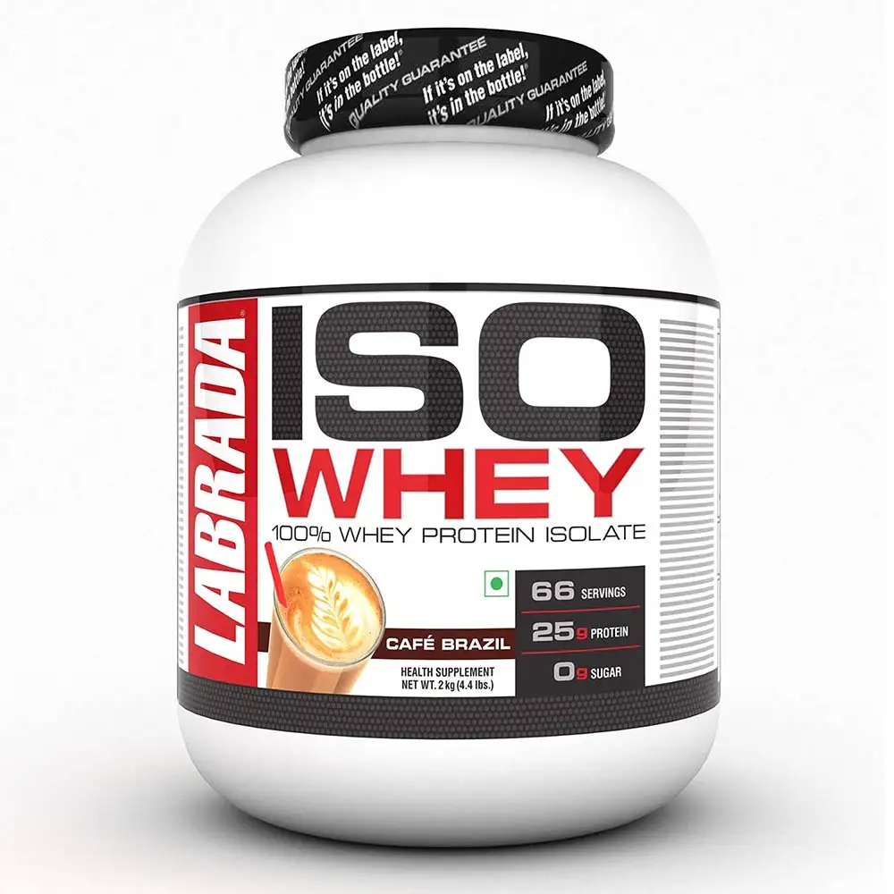 Labrada ISO Whey,  4.4 lb  Cafe Brazil