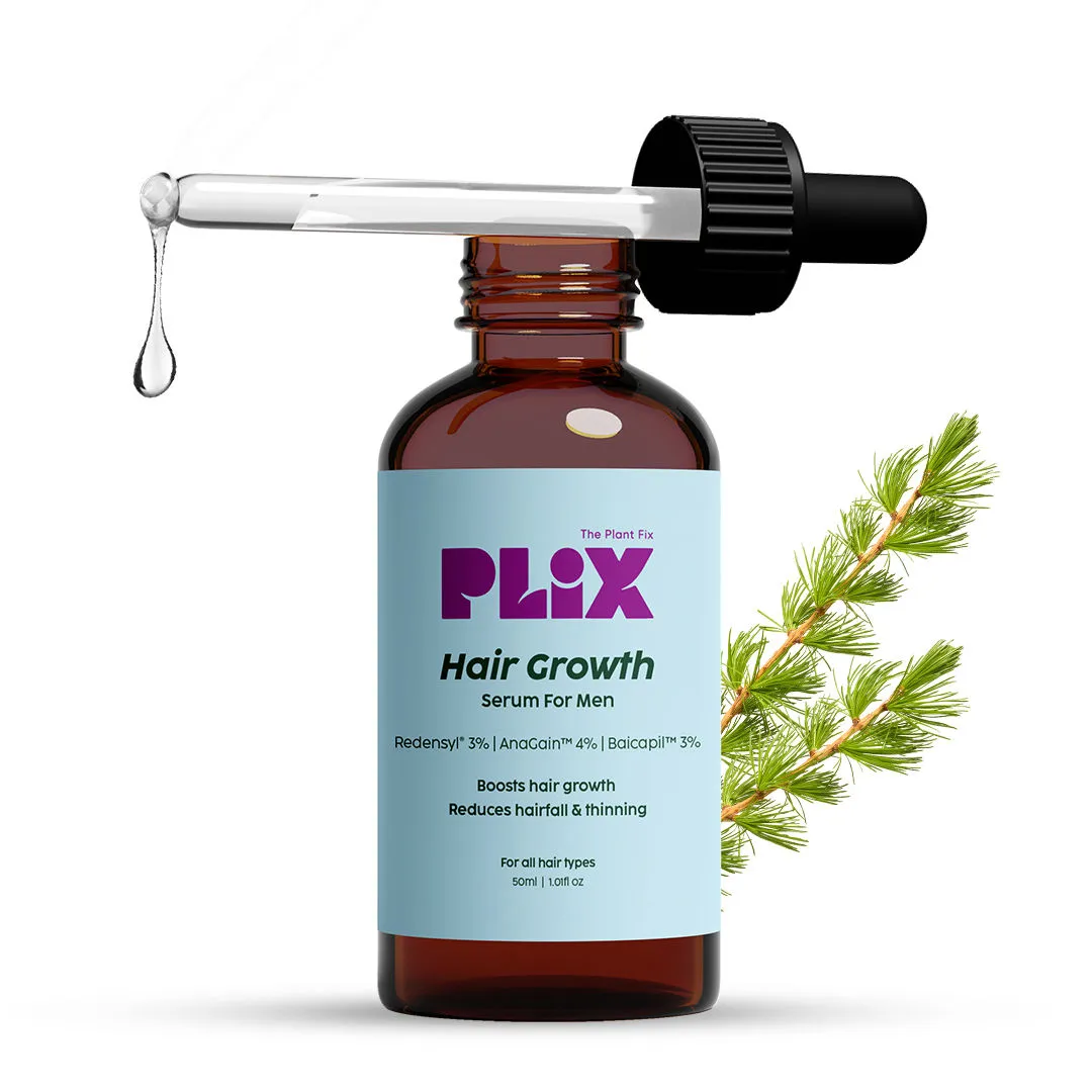 Plix Hair Growth Stimulating Serum For Men