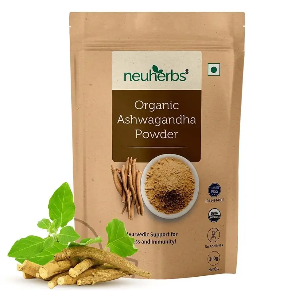 Neuherbs Organic Ashwagandha Powder,  100 g