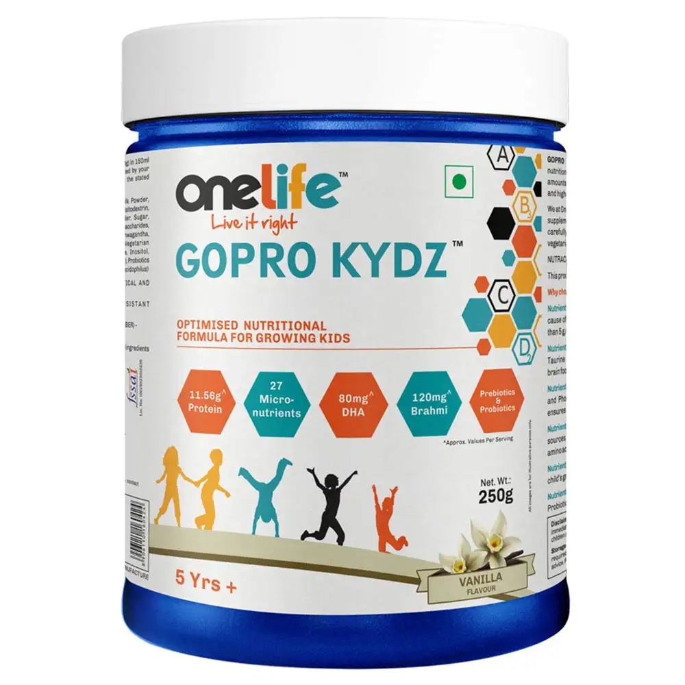 OneLife GOPRO KYDZ,  0.250 kg  Vanilla for Growing kids