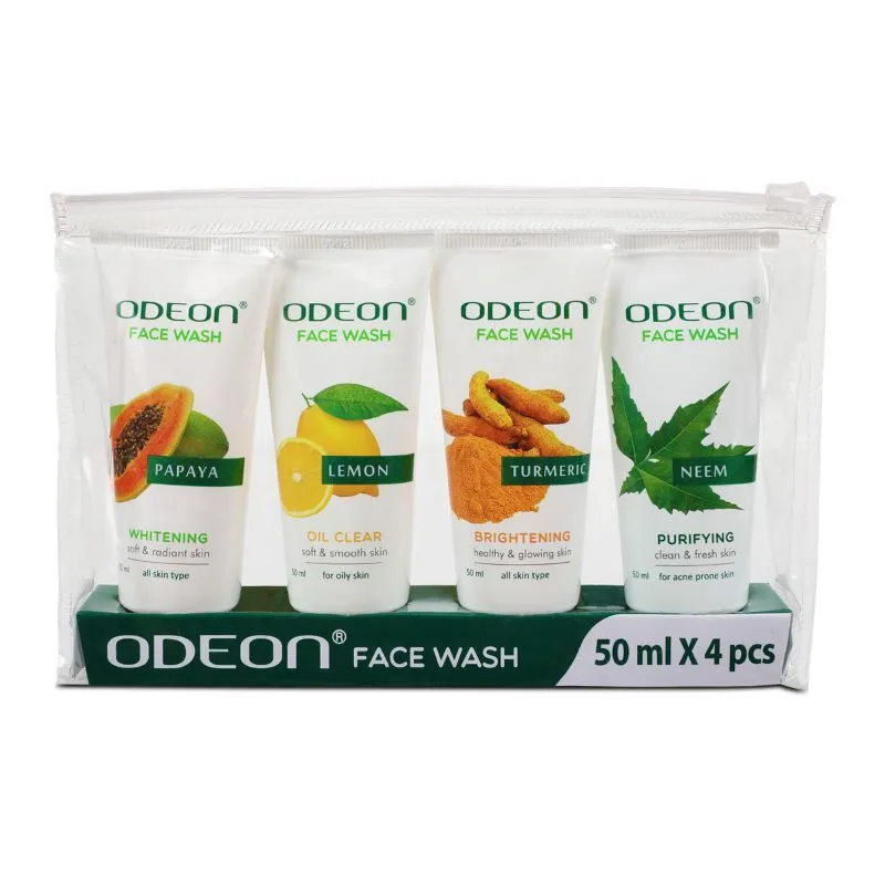 ODEON Face Wash Turmeric + Lemon + Papaya + Neem