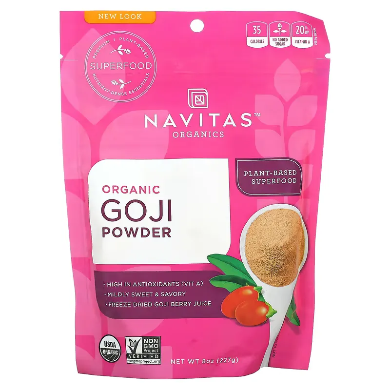 Organic Goji Powder, 8 oz (227 g)