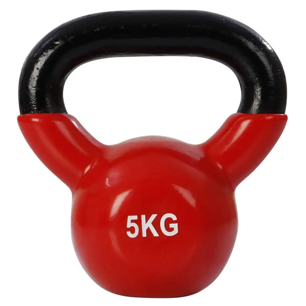 Fitsy Vinyl Kettlebell,  Red  5 kg