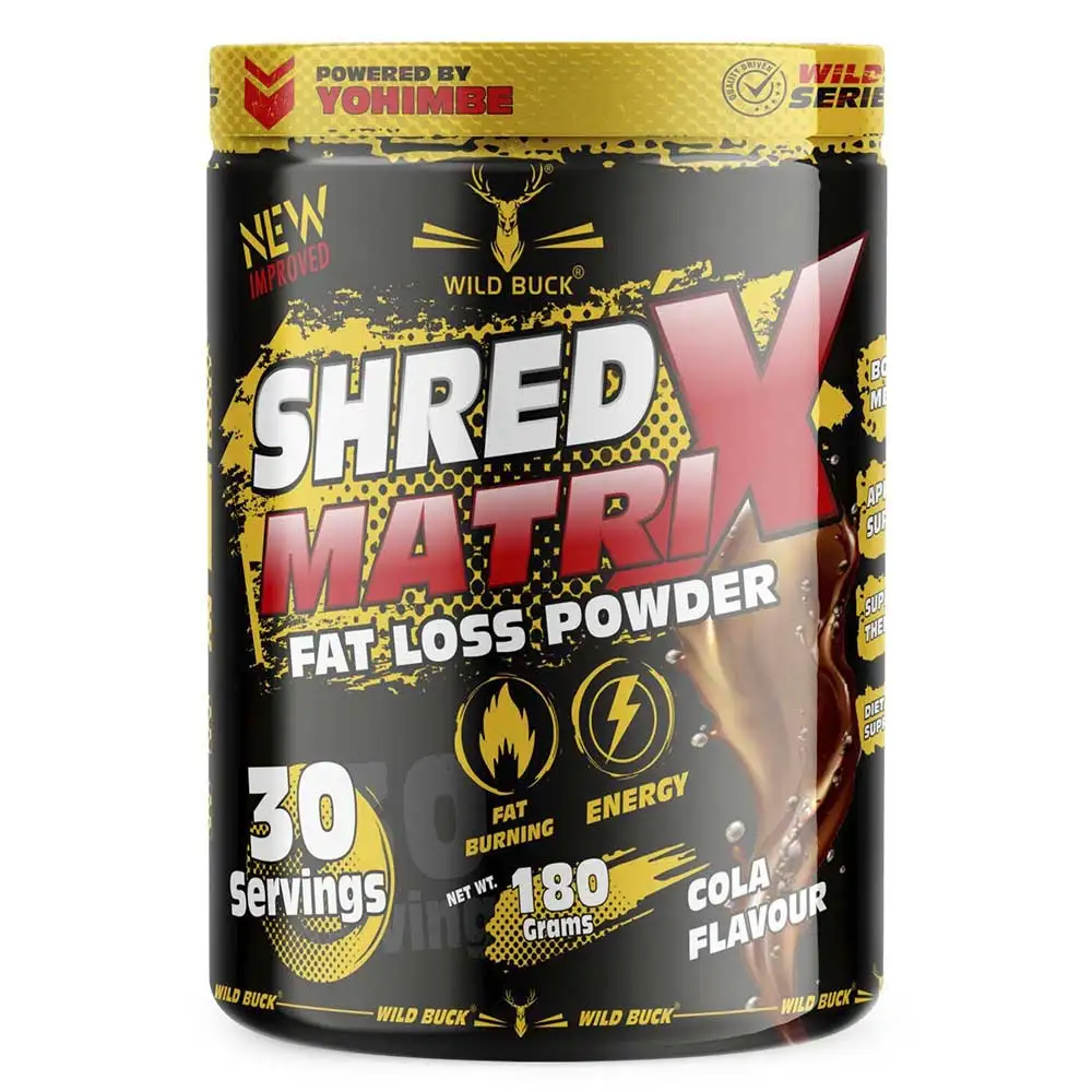 Wild Buck Shred Matrix Fat Loss Powder,  0.39 lb  Cola