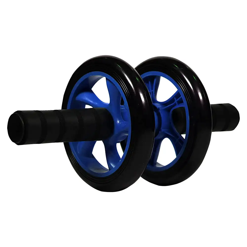 beatXP Abs Roller for Men & Women,  Black & Blue  Free Size