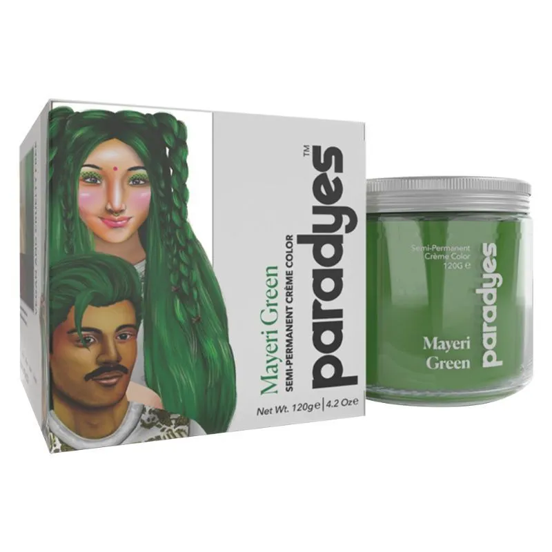 Paradyes Hair Color Jar - Mayeri Green