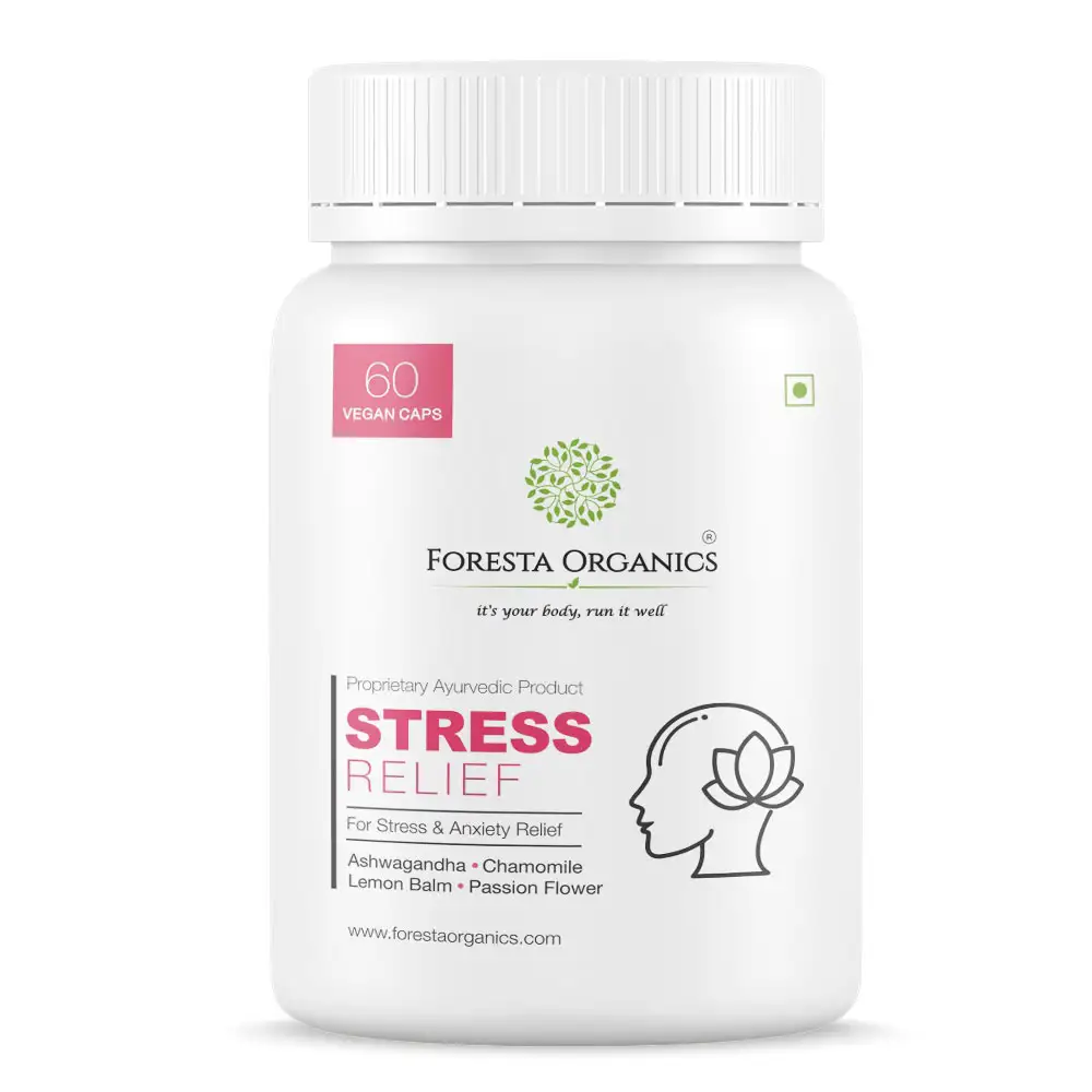 Foresta Organics Stress Relief,  60 capsules