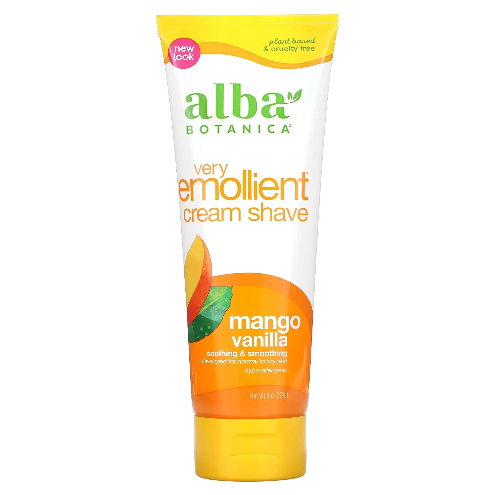 Very Emollient Cream Shave, Mango Vanilla, 8 oz (227 g)