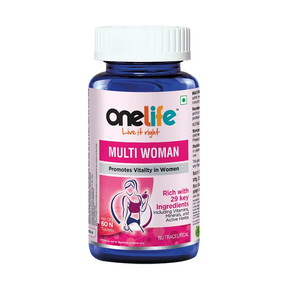 Onelife Multi Woman Multivitamins For Women (Stamina) 60 Tablets