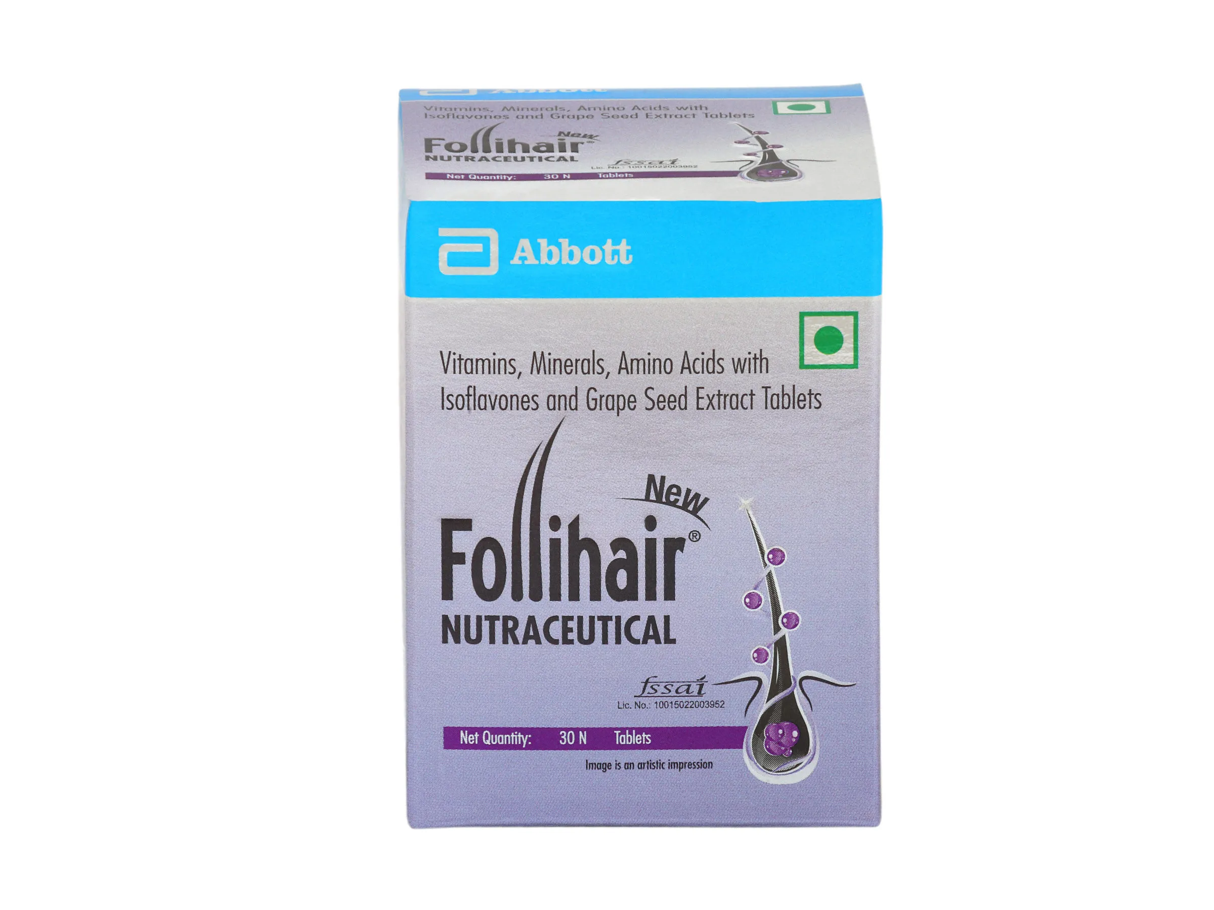 Follihair (Abbott) Nutraceutical Supplement for Healthy Hair