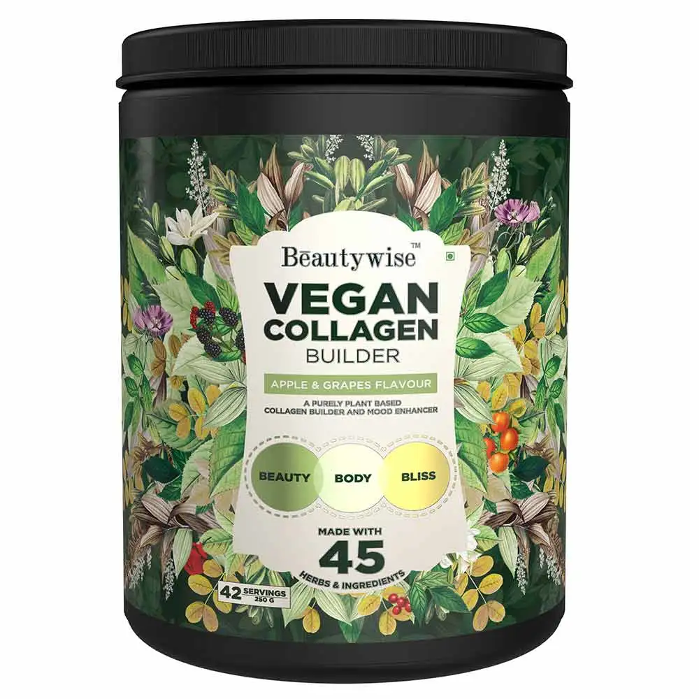 Beautywise Vegan Collagen Builder,  250 g  Apple & Grapes