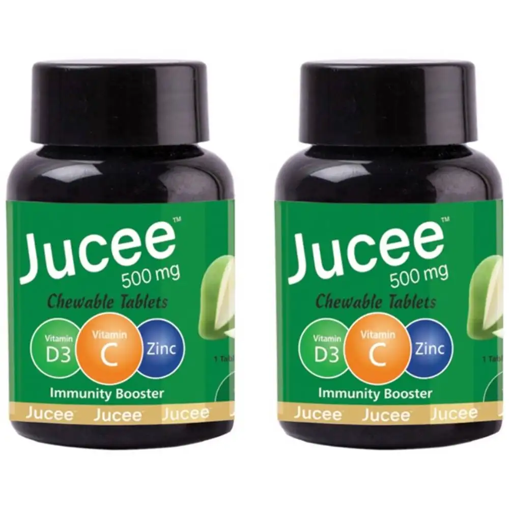 Jucee Immunity Booster,  60 chewable tablet(s)  Delicious Kaccha Aam (Pack of 2)