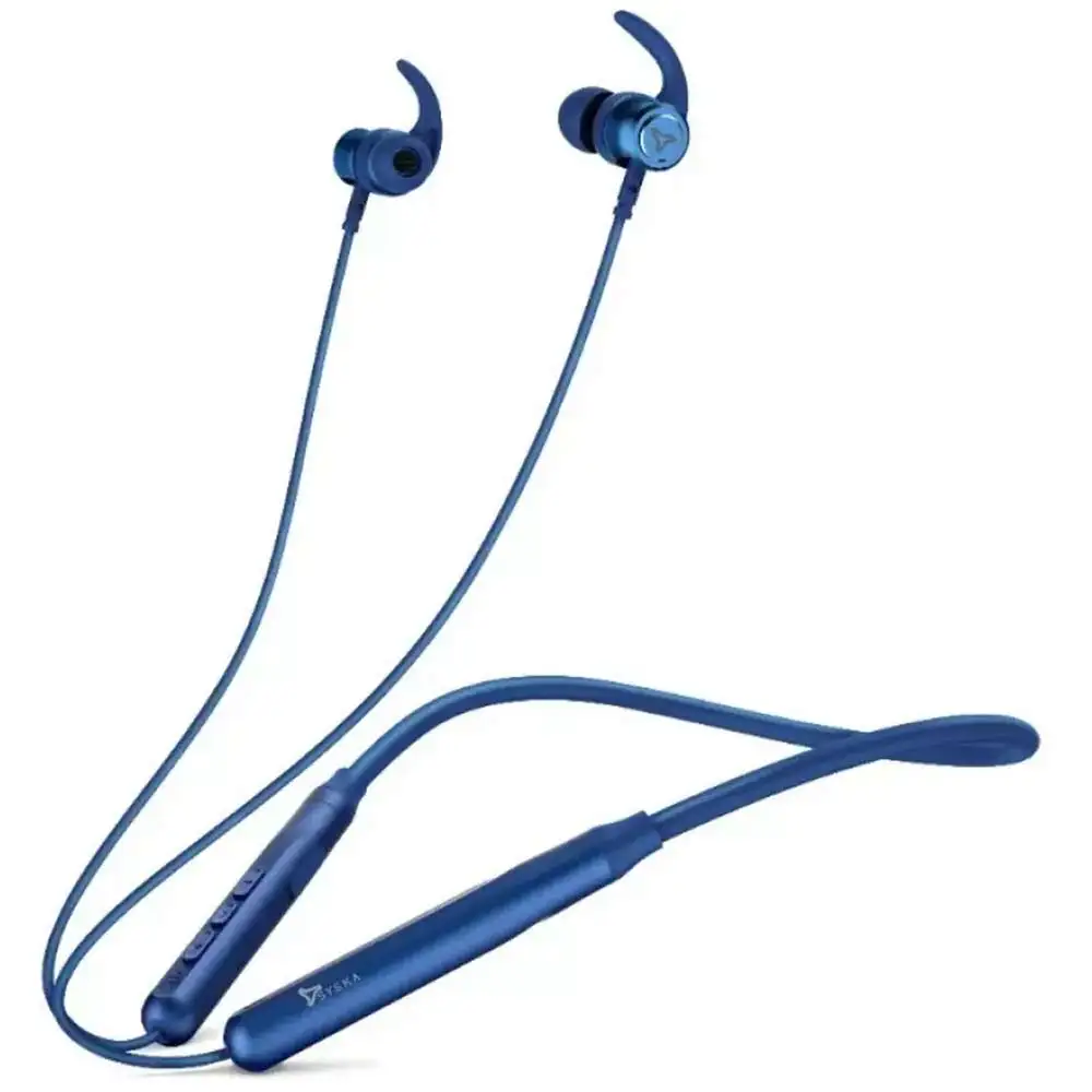 Syska HE 5400 Pro Bluetooth Headset,  Blue