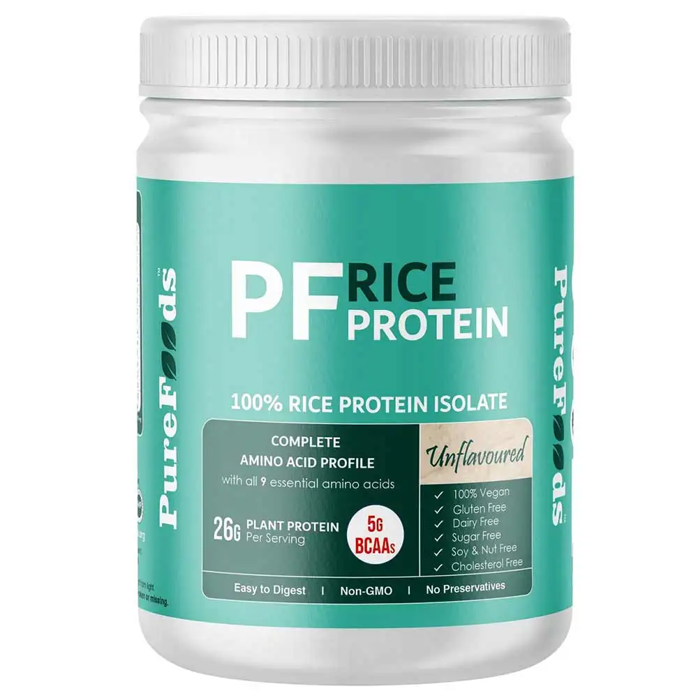 PureFoods PF Rice Protein,  0.79 lb  Unflavoured