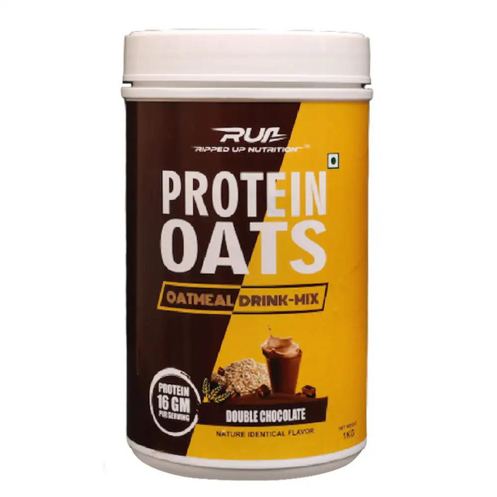 Ripped Up Nutrition Protein Oats,  1 kg  Double Chocolate