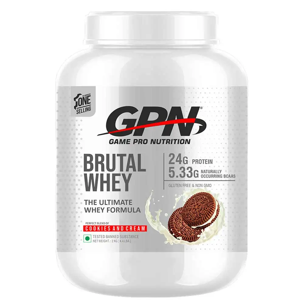 Gamepro Nutrition Brutal Whey,  4.4 lb  Cookies & Cream