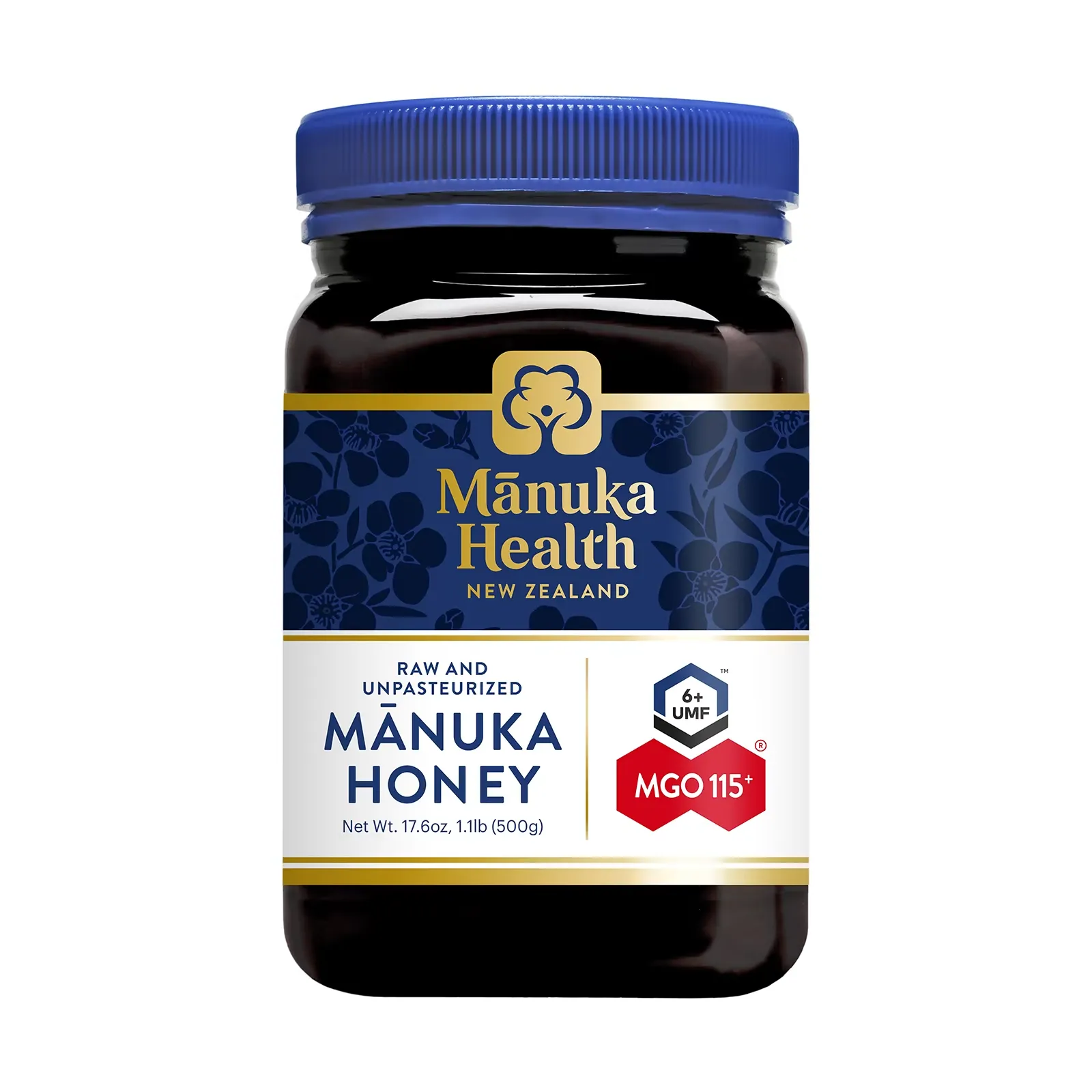 Raw Manuka Honey, MGO 115+, 1.1 lb (500 g)