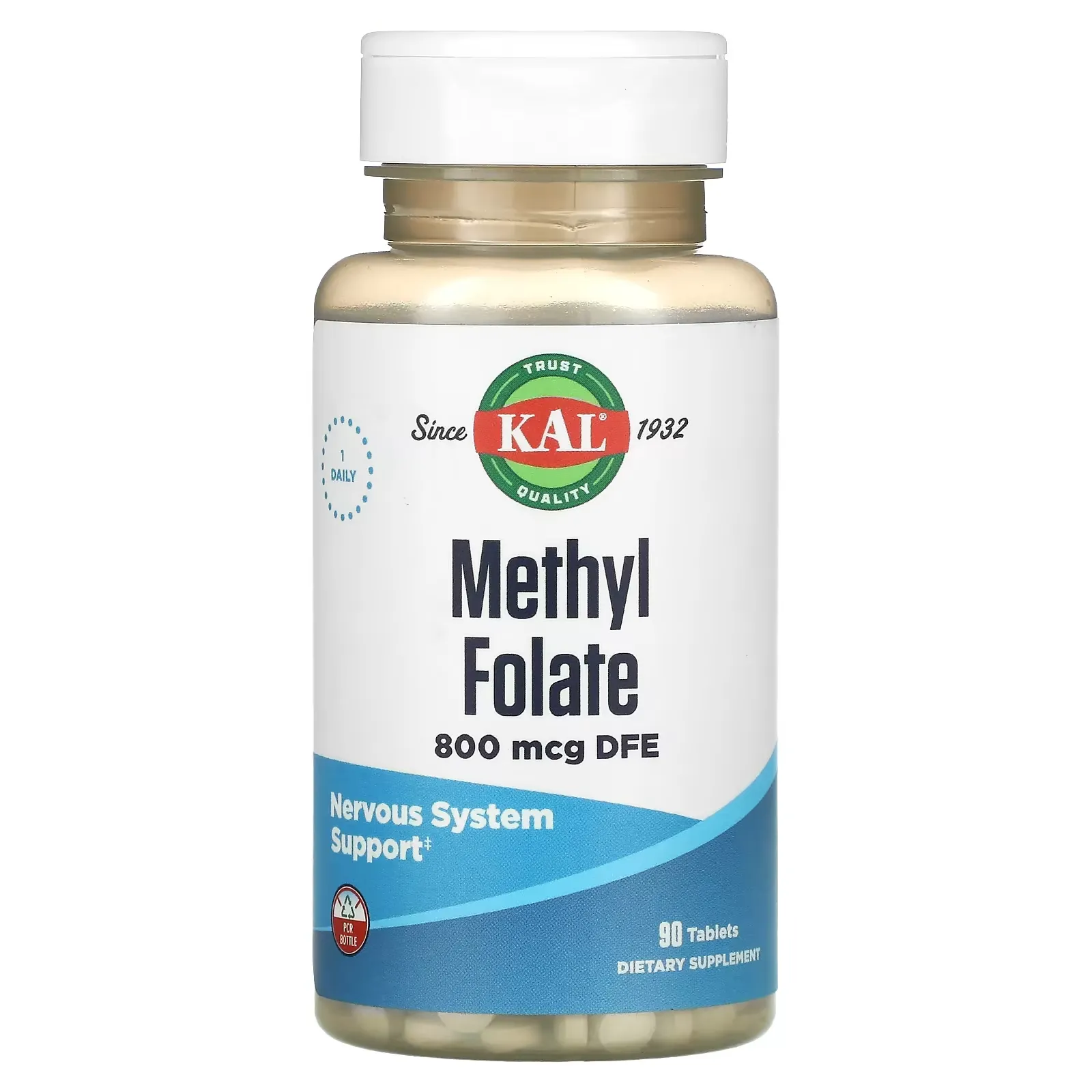 Methyl Folate, 800 mcg DFE, 90 Tablets