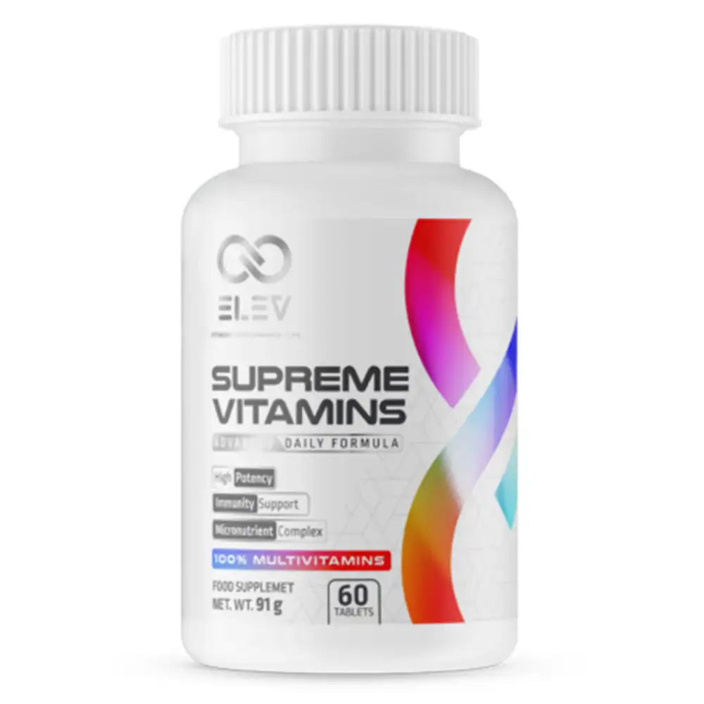 Elev Global Supreme Vitamins,  60 tablet(s)  Unflavoured